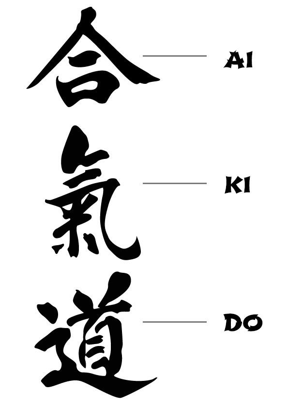 Mushinkan Aikido Kanji